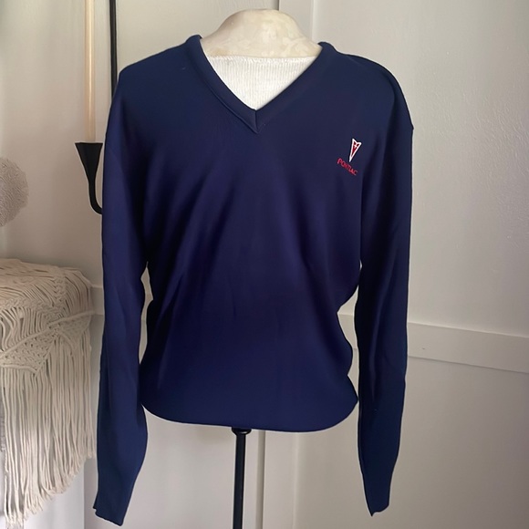 RETRO PONTIAC pullover men’s sweater gift car sweater shirt - Picture 1 of 5